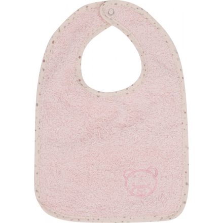 Bubaba patentos előke - Teddy rózsaszín