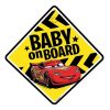 Apollo Seven "Baby on Board" tábla-Cars